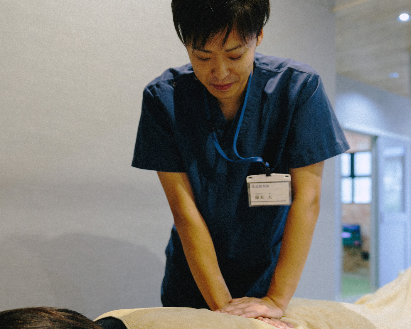 むすび接骨院飯山川原院 施術風景
